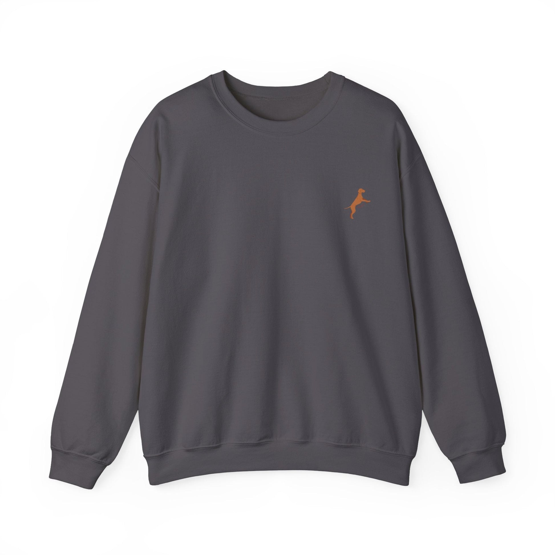 Women's Heavy Blend™ Crewneck Sweatshirt with custom Hungarian Vizsla logo design - Hobbster