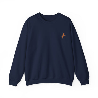 Women's Heavy Blend™ Crewneck Sweatshirt with custom Hungarian Vizsla logo design - Hobbster