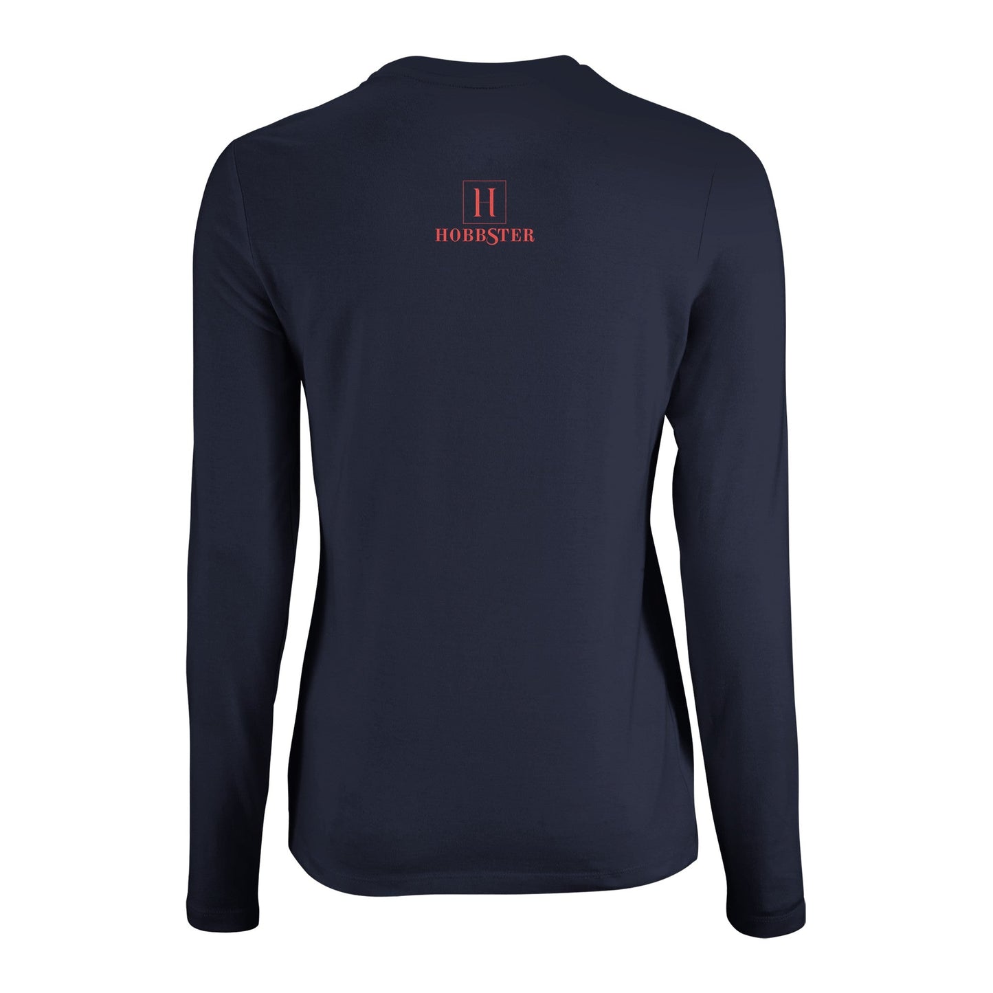 Women's Long Sleeve Fitted T-shirt | The Dog Life - Hobbster