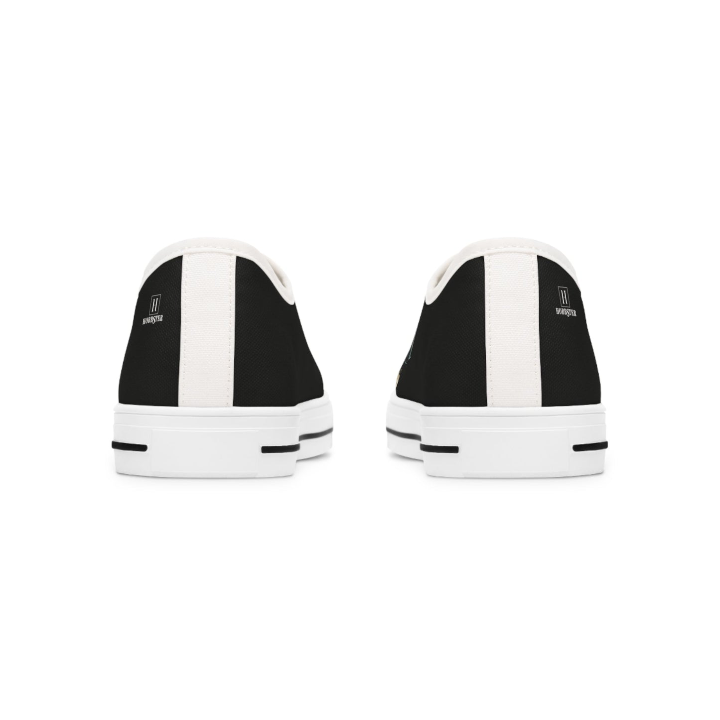 Women's Low-Top Trainers featuring Greyhound Paper Quilling Effect Design - Hobbster