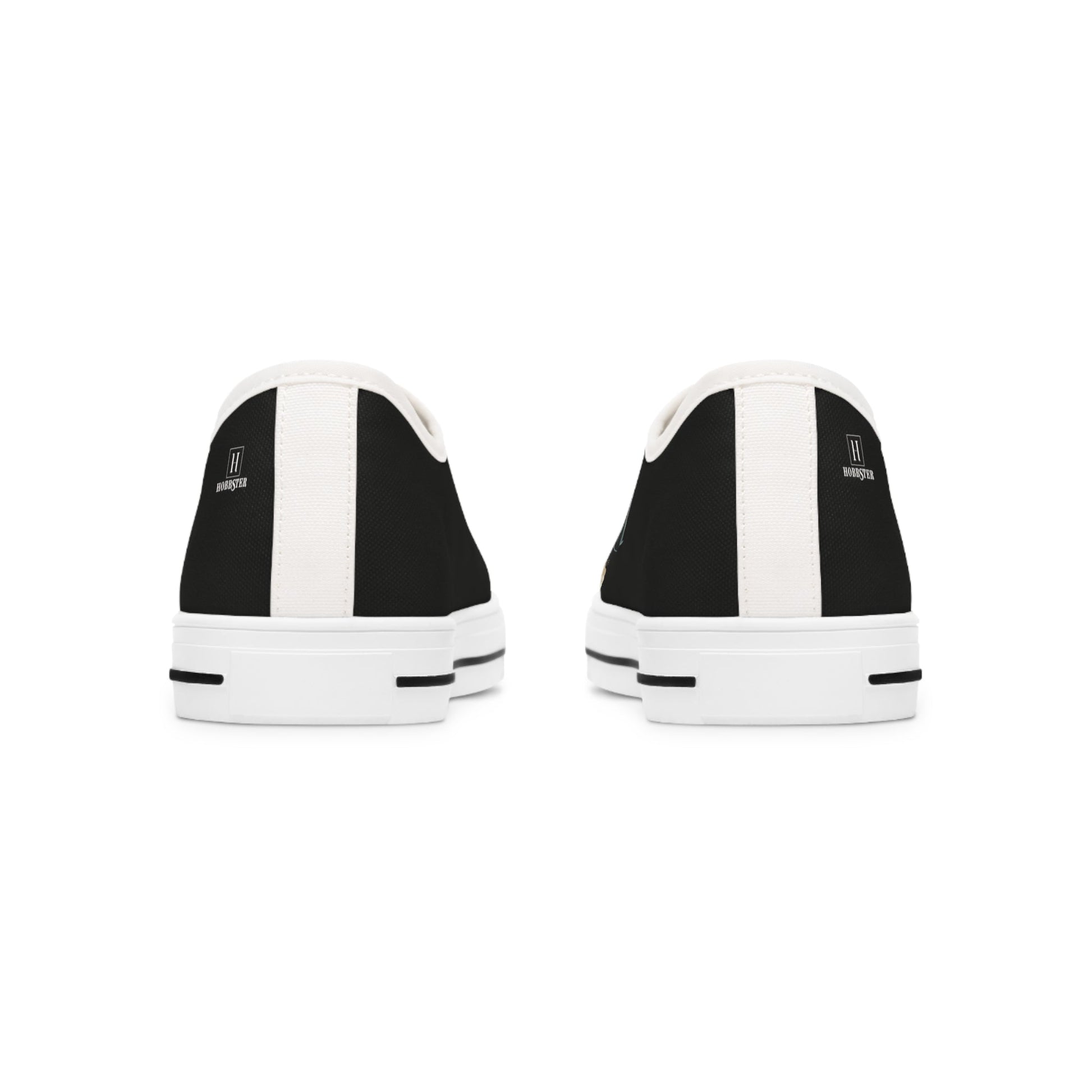 Women's Low-Top Trainers featuring Greyhound Paper Quilling Effect Design - Hobbster