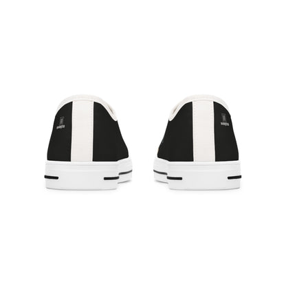 Women's Low-Top Trainers featuring Greyhound Paper Quilling Effect Design - Hobbster