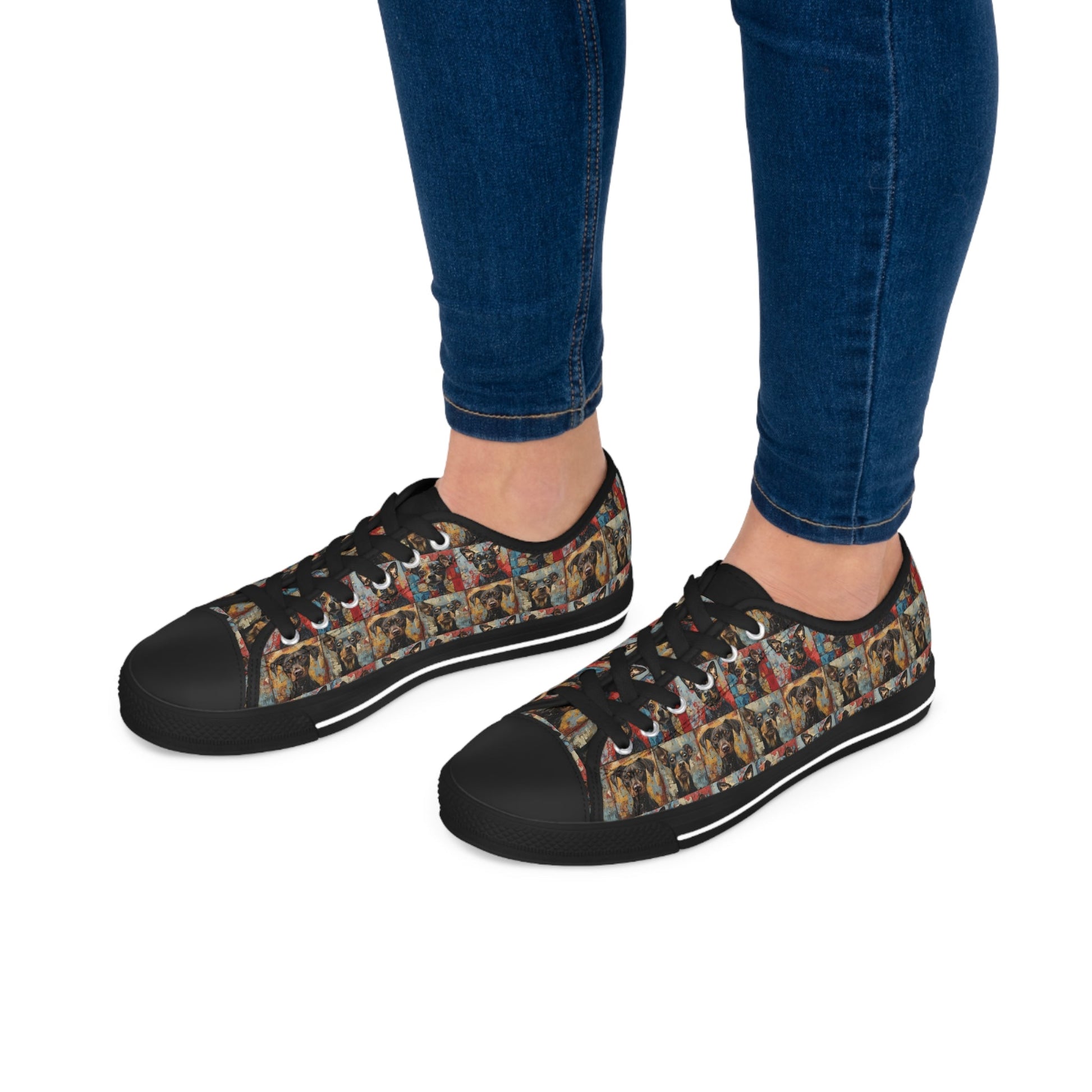 Women's Low - Top Trainers featuring Puppy Faces - Hobbster