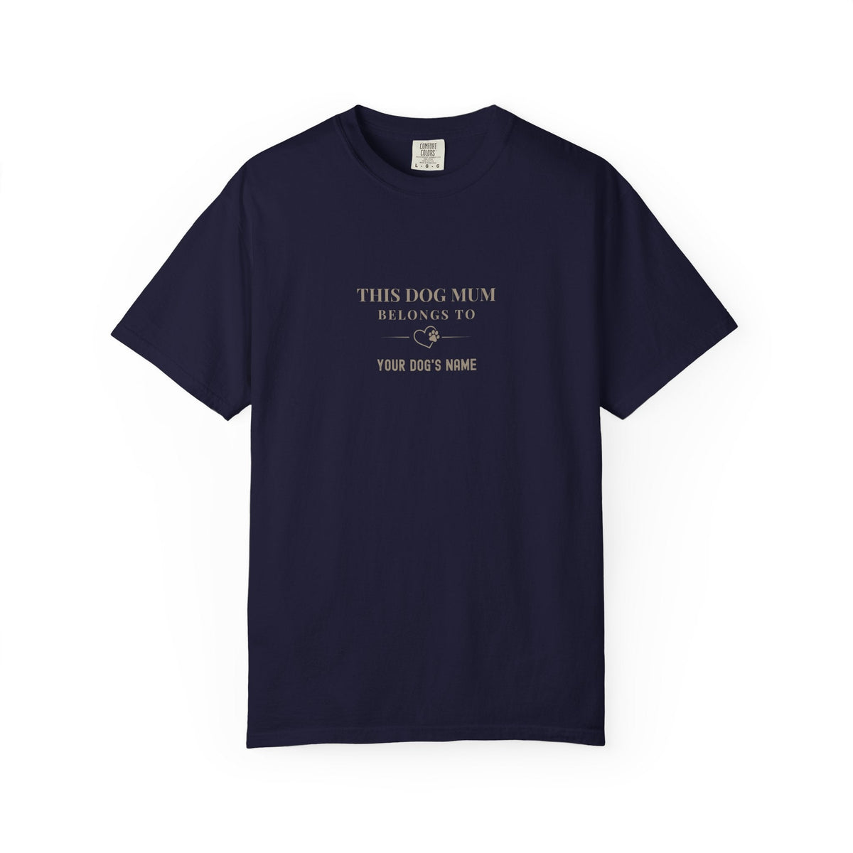 Women's Personalised 'This Dog Owner Belongs To' T-Shirt - Hobbster