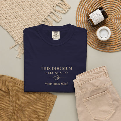 Women's Personalised 'This Dog Owner Belongs To' T-Shirt - Hobbster