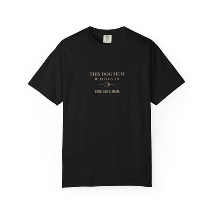 Women's Personalised 'This Dog Owner Belongs To' T-Shirt - Hobbster
