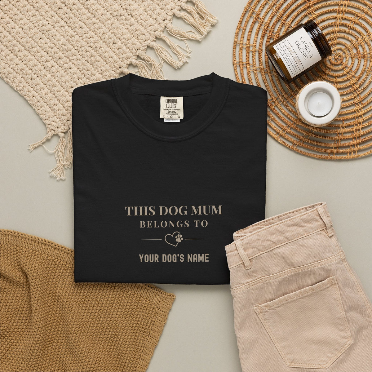 Women's Personalised 'This Dog Owner Belongs To' T-Shirt - Hobbster