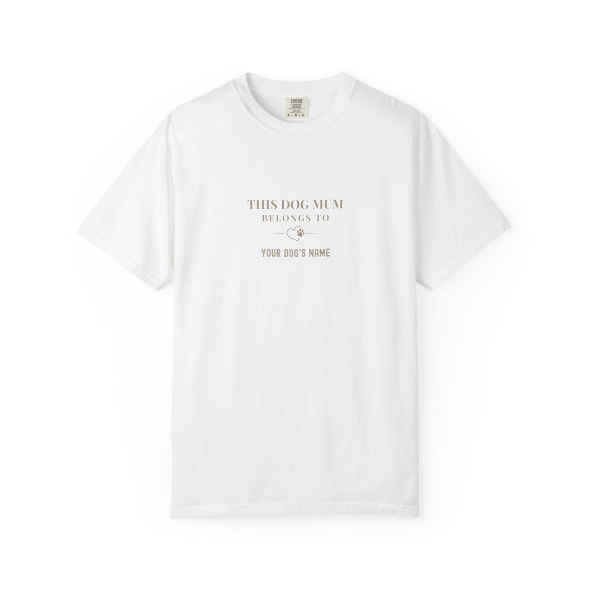 Women's Personalised 'This Dog Owner Belongs To' T-Shirt - Hobbster