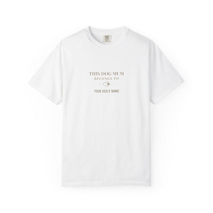 Women's Personalised 'This Dog Owner Belongs To' T-Shirt - Hobbster